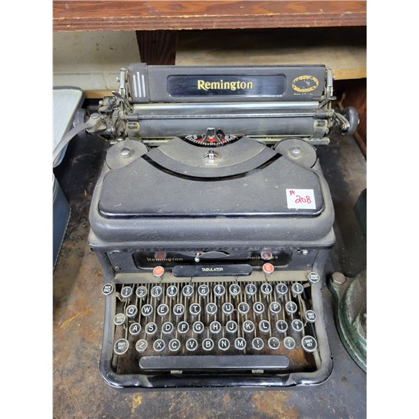 Remington type writer