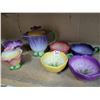 Image 1 : coloured tea set