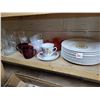 Image 1 : Qty of various glasses, plates, cups, and saucers