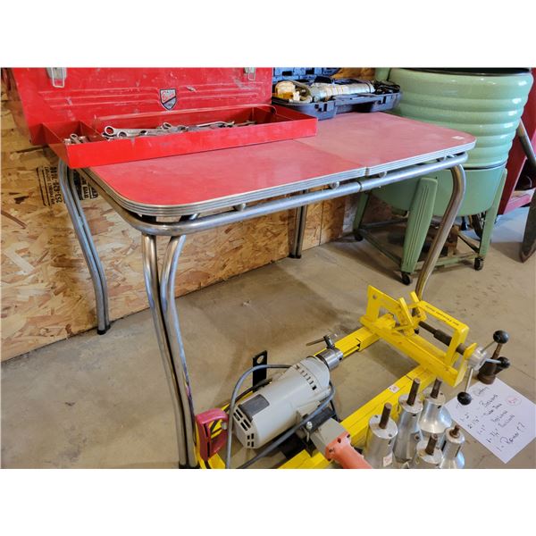 Chrome kitchen table