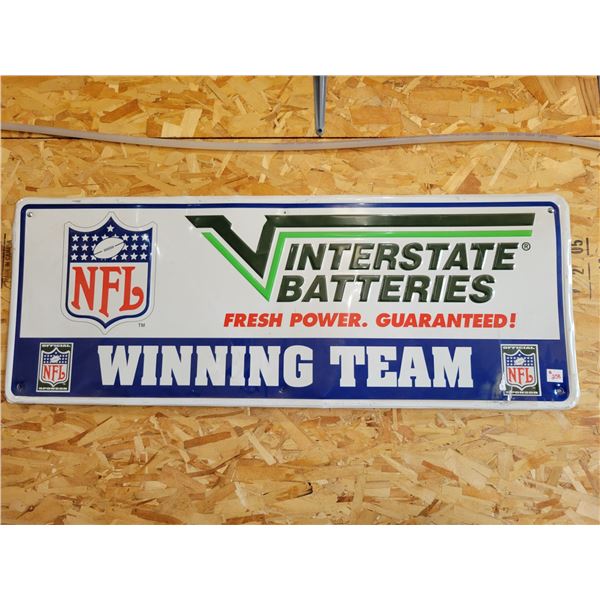 interstate NFL sign