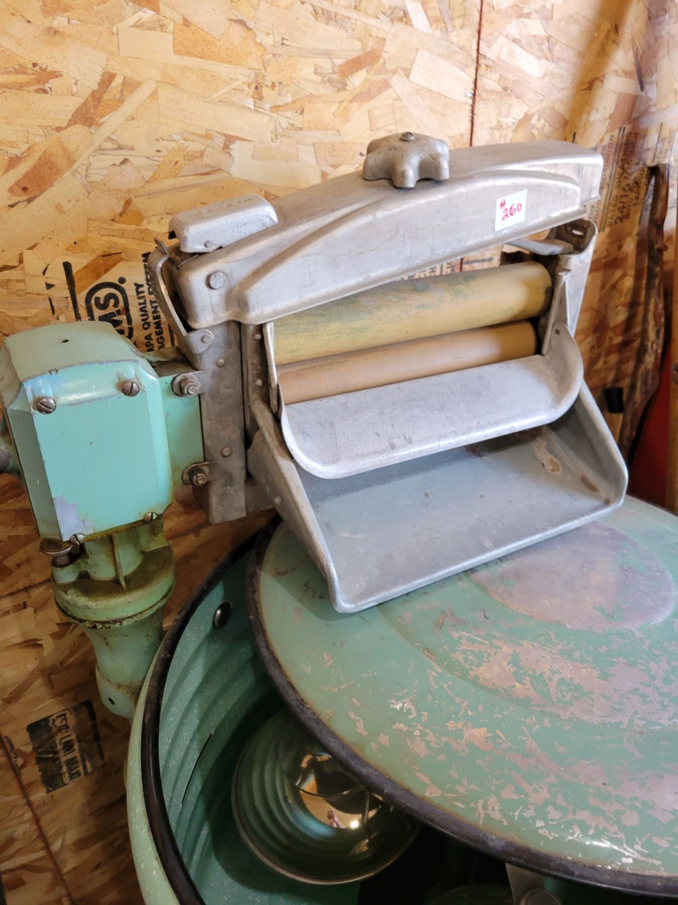 old plunger wringer washer