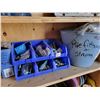 Image 1 : misc. bolts, screws, bin and pipe fittings