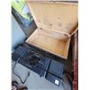 Image 1 : old suit case and Sony ghetto blaster