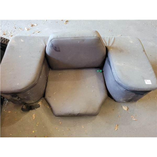 Quad rear seat
