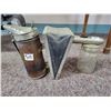 Image 2 : Bee hive smoker & Vacuum mister