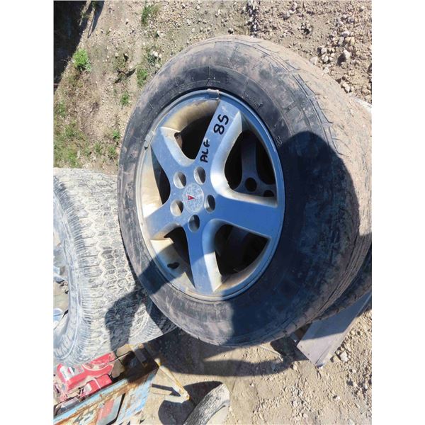 4 Uniroyal Tires 225/60R17 and Rims