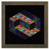 Image 1 : Gestalt de la serie Hommage A L'Hexagone by Vasarely (1908-1997)