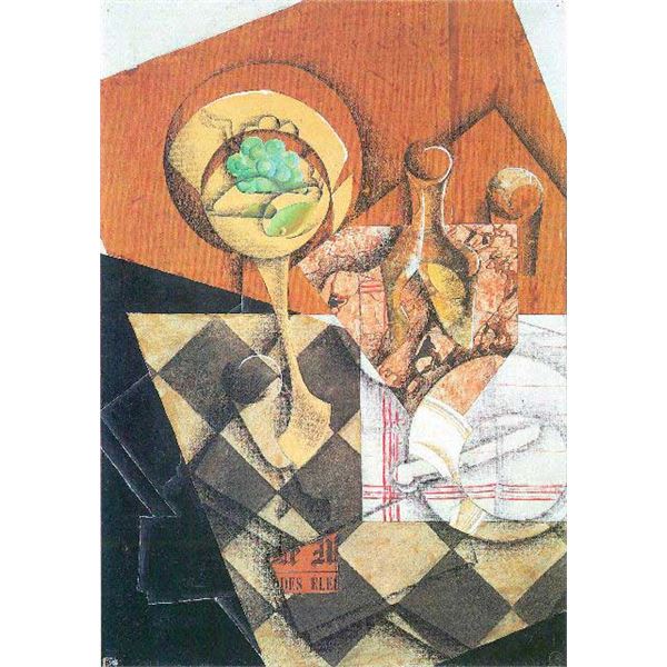 Juan Gris - Fruit Peel And Carafe