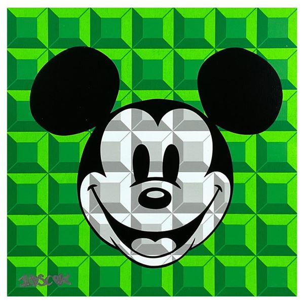 Green 8-Bit Mickey by Loveless, Tennessee