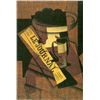 Image 1 : Juan Gris - Fruit Bowl, Glass And Newspaper