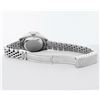 Image 3 : Rolex Ladies Quickset Stainless Steel Gray Roman Stainless Steel Diamond Bezel W
