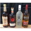 Image 1 : Qty 4 Bottles Rum: Cruzan, Don Q Coco, Bacardi & Jacques Bonet