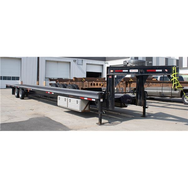 BAILIFF SEIZED: 2022 GOOSENECK FLATDECK 53' TRAILER