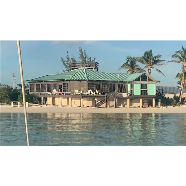 1 week stay at Bone Ami beachfront retreat in Abaco, Bahamas.