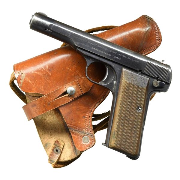 WW2 GERMAN MARKED FN 1922 SEMI AUTO PISTOL.