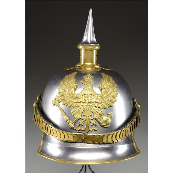 PRUSSIAN M1867 KURASSIER “LOBSTER TAIL” HELMET - Poulin Auctions