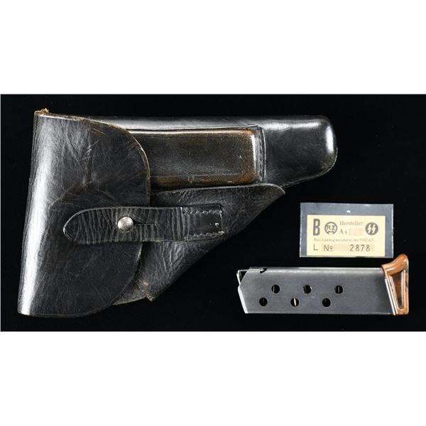 GERMAN PPK HOLSTER & MAGAZINE.