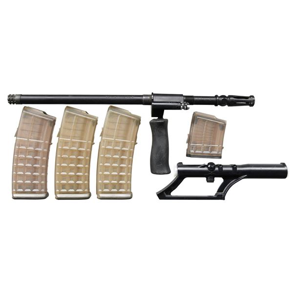 GRAY CHASSIS STEYR AUG RIFLE / CARBINE PACKAGE. - Poulin Auctions