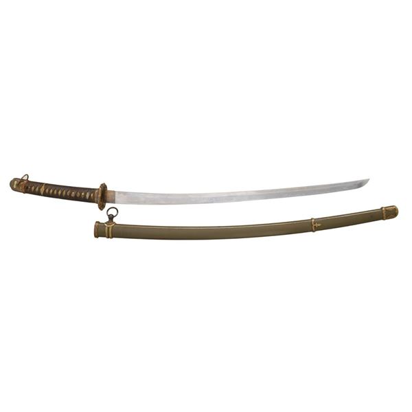 JAPANESE WWII OFFICER’S KATANA.