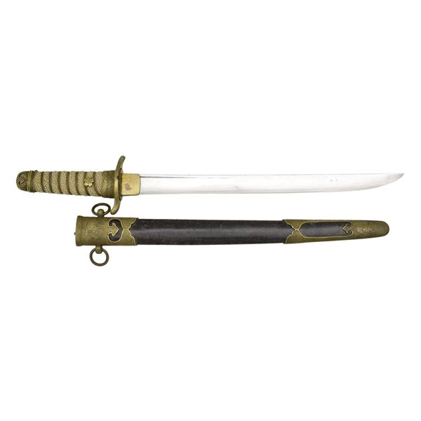 WWII JAPANESE NAVAL ADMIRAL’S DAGGER.