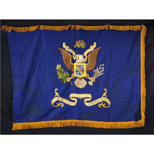 160TH US INFANTRY FLAG, WW2 ERA.