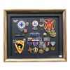 Image 1 : GROUPING OF WWII & KOREA PATCHES, PINS & MEDALS