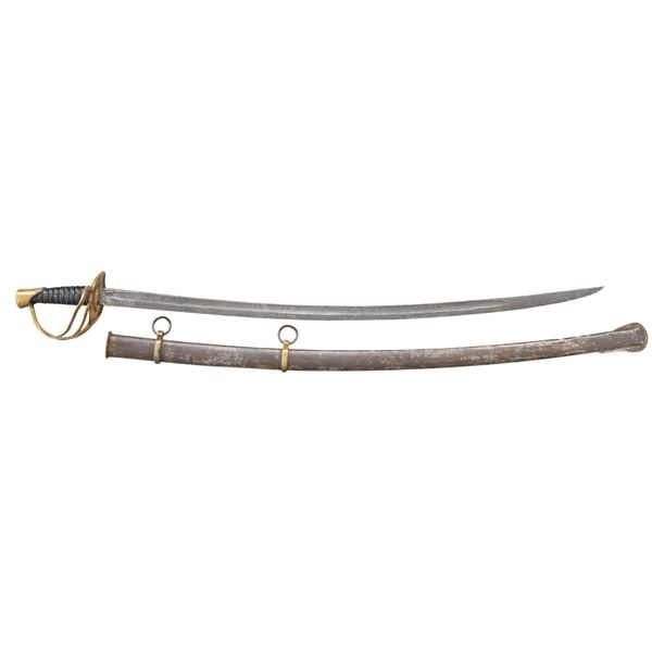 CONFEDERATE KENANSVILLE CAVALRY SABER.
