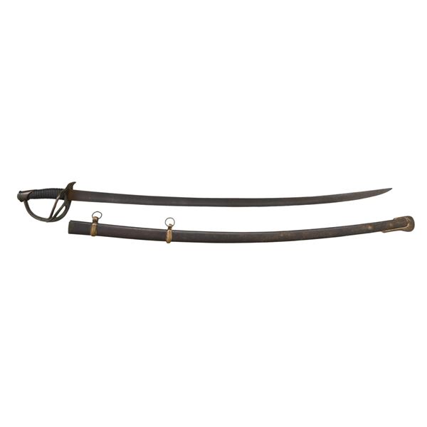 CONFEDERATE DOG RIVER CAVALRY SABER.