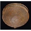 Image 2 : MID-19th CENTURY WOVEN WICKER OR GRASS CANTEEN.