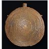 Image 4 : MID-19th CENTURY WOVEN WICKER OR GRASS CANTEEN.