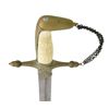 Image 3 : CIRCA 1835 MILITIA OFFICER'S PISTOL GRIP SWORD.