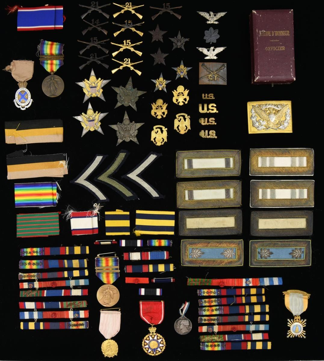 LARGE GENERAL FRED WINCHESTER SLADEN MILITARY Poulin Auctions