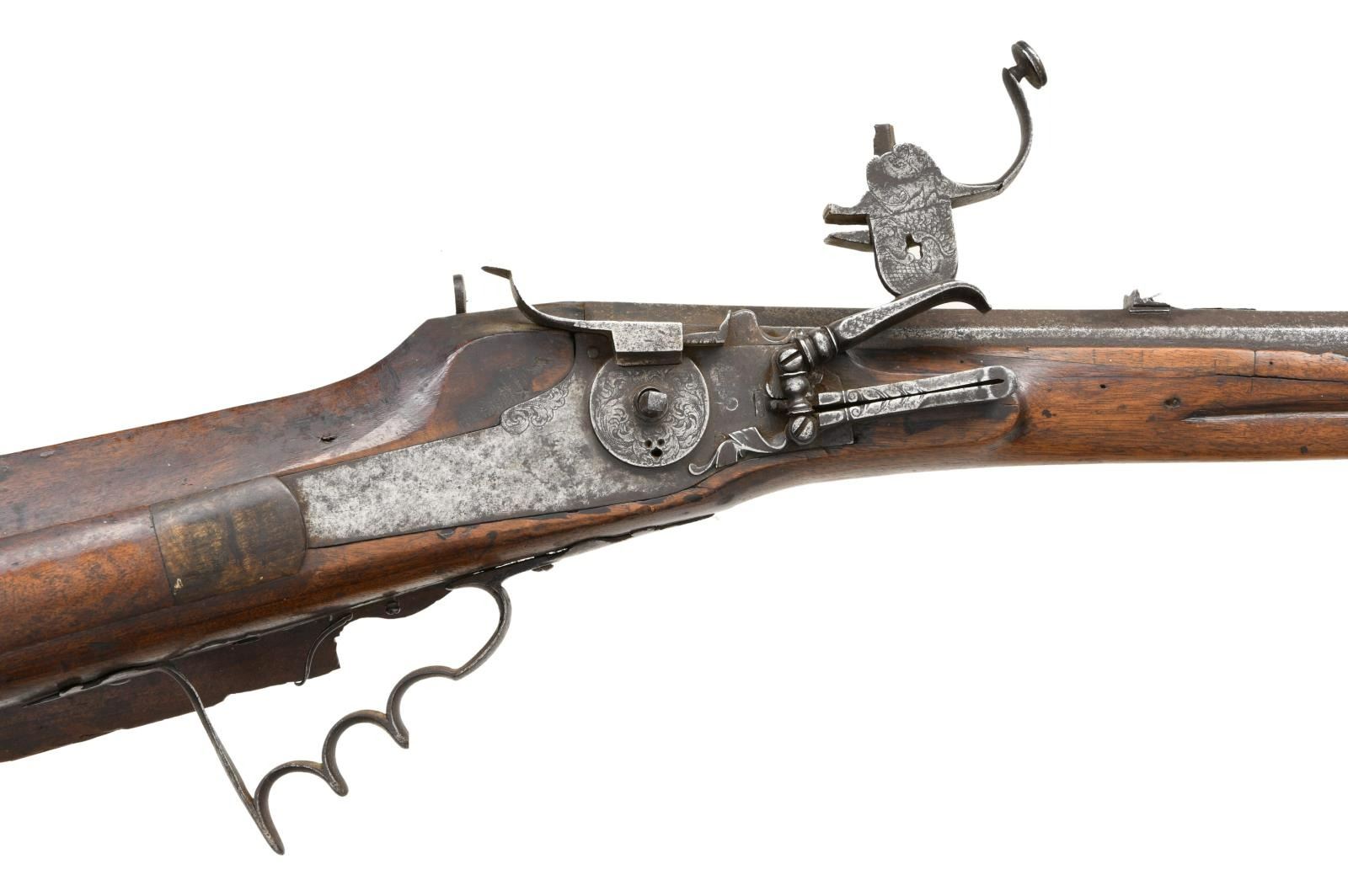 Wheelock Rifle GERMAN WHEELOCK RIFLE. - Poulin Auctions