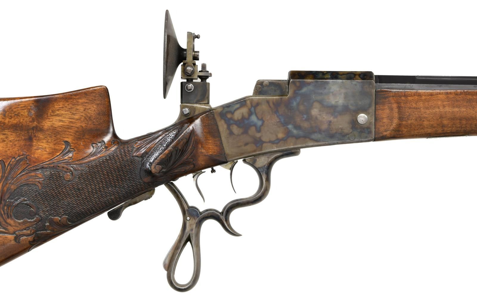 SCHUTZEN RIFLE BY SIMON HEIM. - Poulin Auctions
