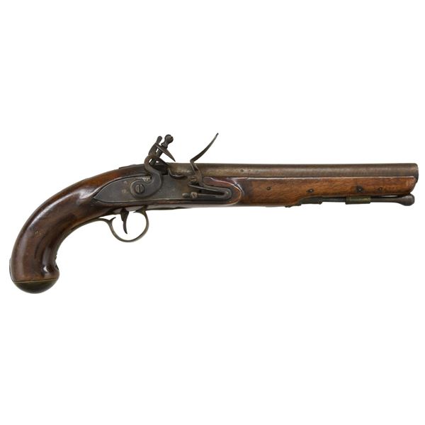 KETLAND FLINTLOCK TRADE PISTOL.