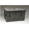 Image 2 : 17th TO 18th CENTURY STRONGBOX OR TREASURE CHEST.