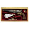 Image 1 : BEAUTIFUL DEWIL-LIEGE COLT 1860 GOLD ENGRAVED