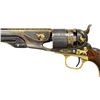 Image 3 : BEAUTIFUL DEWIL-LIEGE COLT 1860 GOLD ENGRAVED