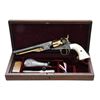 Image 1 : CASED GOLD & SILVER ENGRAVED COLT MODEL 1862