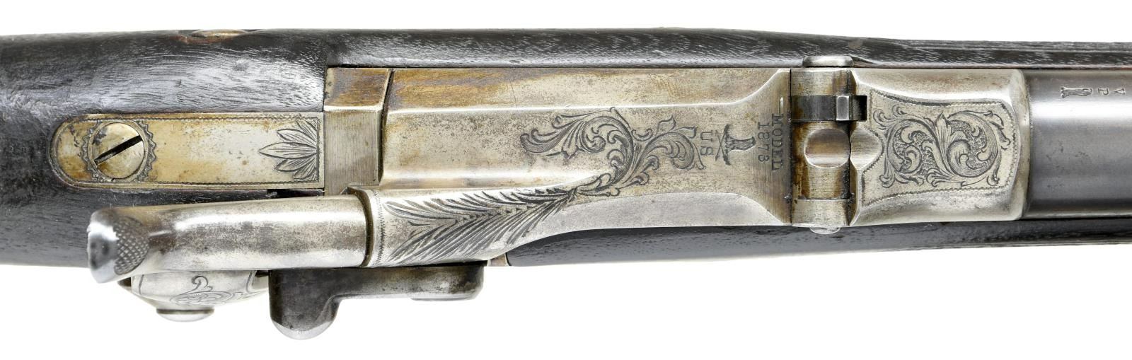 EARLY SPRINGFIELD 1875 TYPE I OFFICER MODEL US - Poulin Auctions