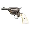 Image 1 : ENGRAVED 3RD GEN COLT SAA SHERIFFS MODEL REVOLVER.