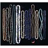 Image 1 : 12 NATIVE AMERICAN TRADE BEAD NECKLACES FROM THE