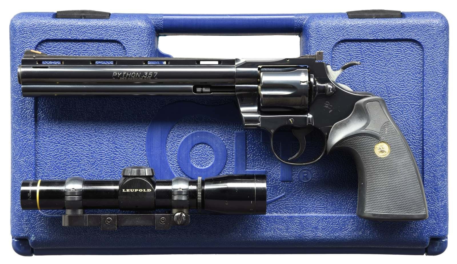 COLT PYTHON 8 DA REVOLVER Colt python 8 da revolver