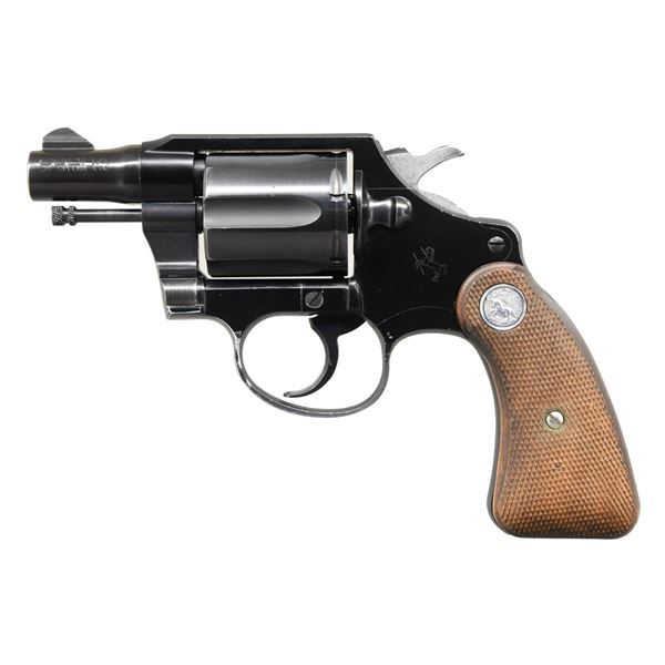 FIRST ISSUE COLT COBRA 6-SHOT REVOLVER.