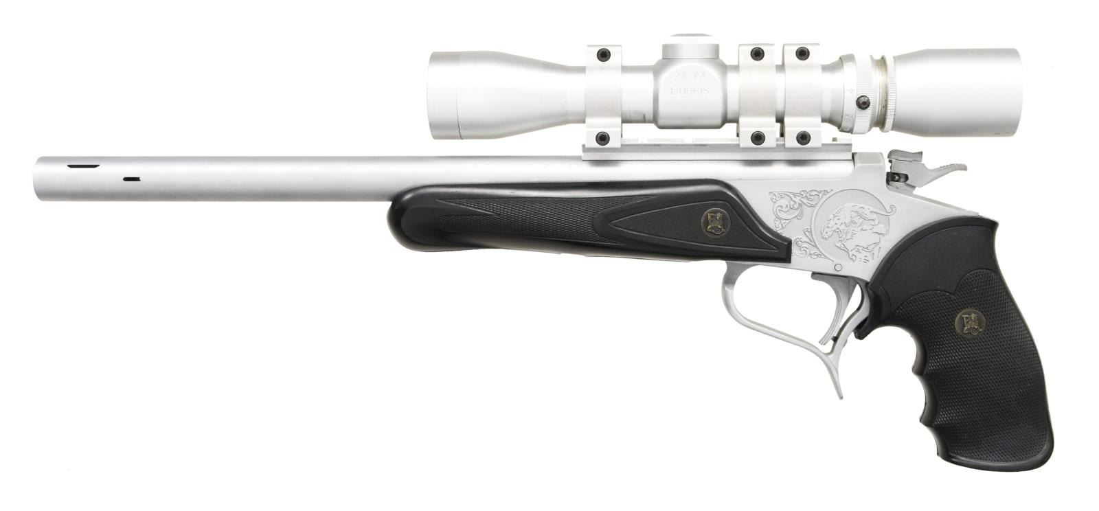 THOMPSON CENTER CONTENDER SINGLE SHOT PISTOL WITH