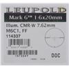 Image 2 : LEUPOLD MARK 6 1-6X20 SCOPE.