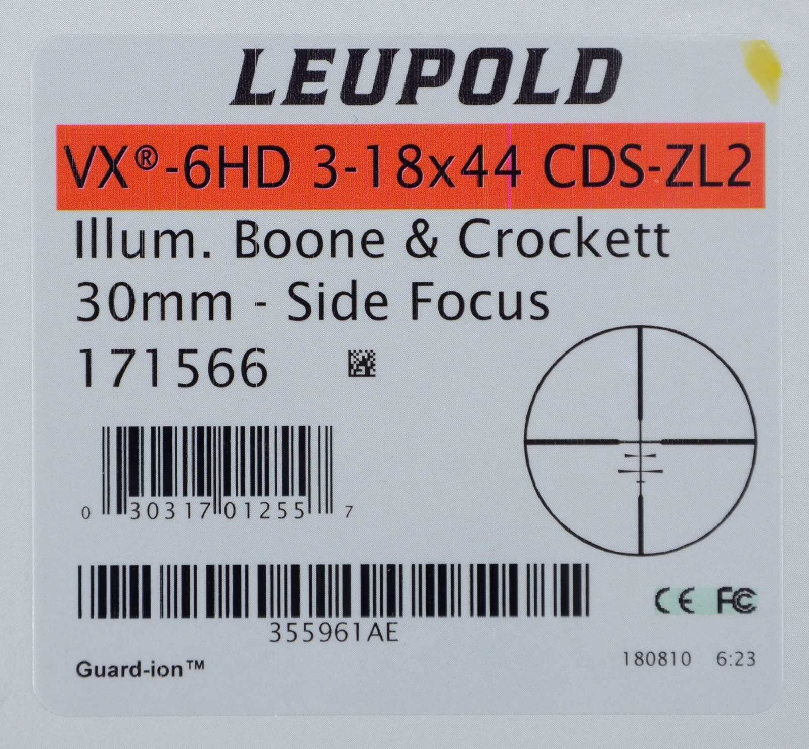 Leupold 44mm Lens Sun Shade - FDE Flat Dark Earth - Fits VX-6HD, VX-5HD Scopes - Used Condition