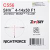 Image 2 : NIGHTFORCE C556 SVH 4-14X50MM F1 SCOPE WITH