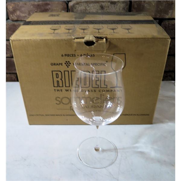 Box of 6 Riedel Sommeliers Wine Glasses